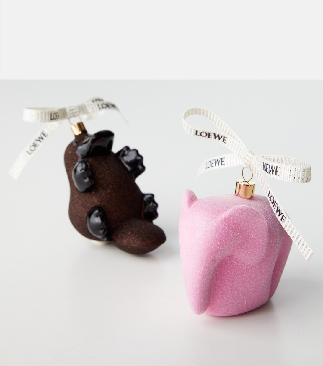 Elephant glitter glass ornament  | Loewe