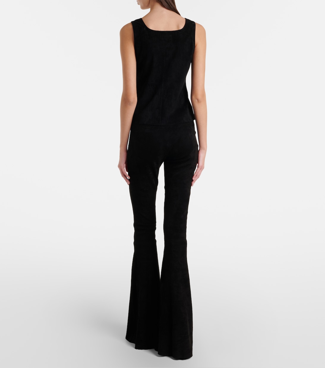 Cherilyn suede flared pants | Stouls