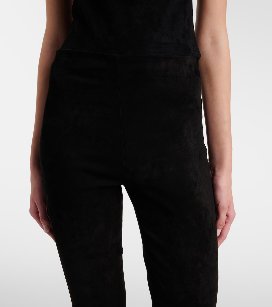 Cherilyn suede flared pants | Stouls