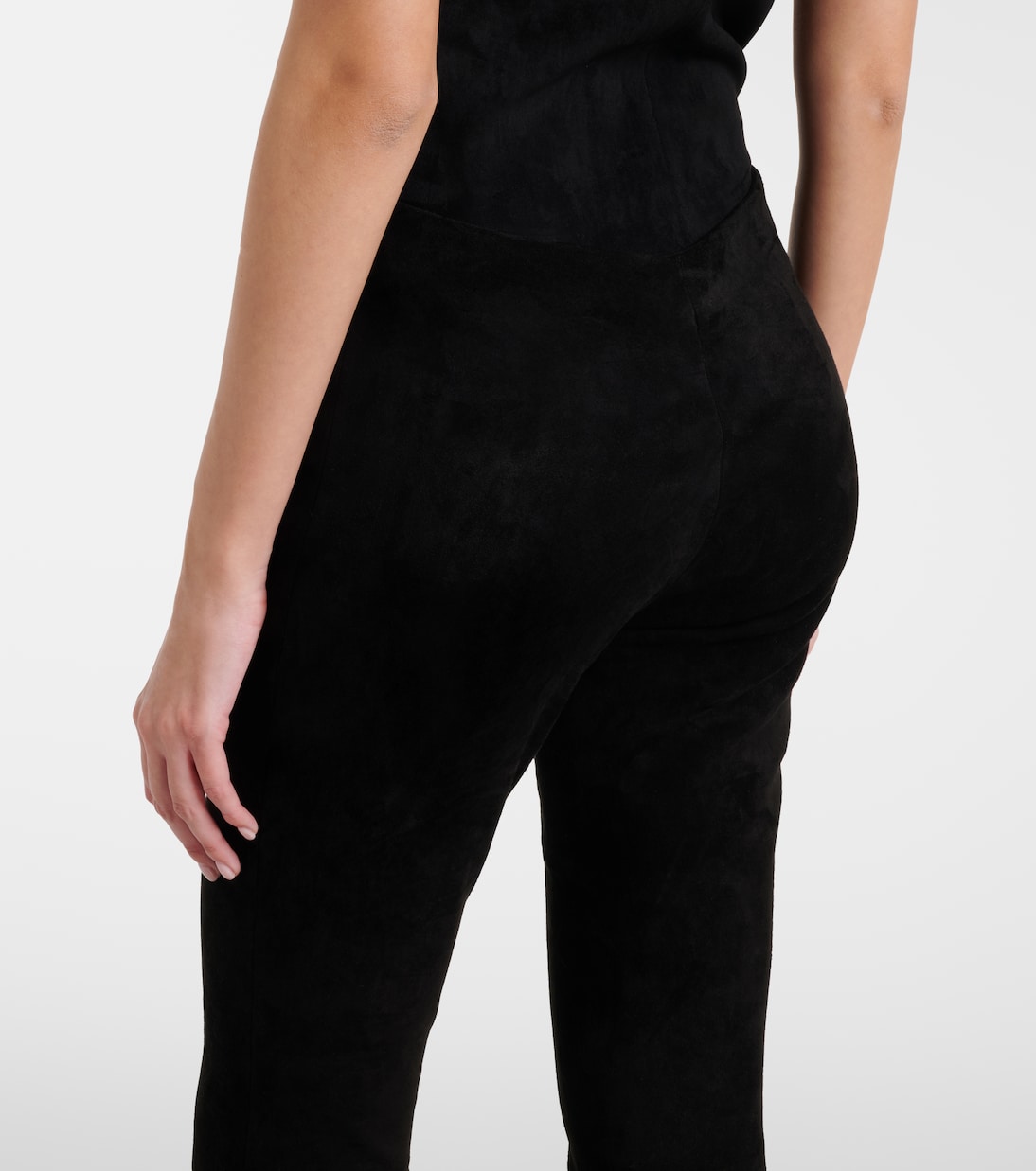 Cherilyn suede flared pants | Stouls