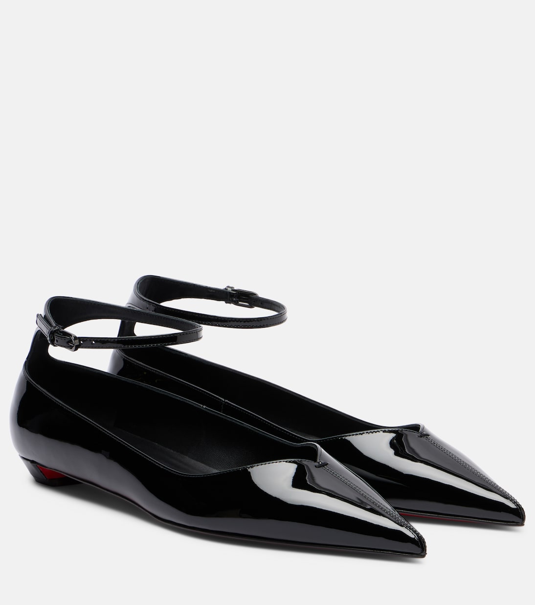 Erozeena patent leather ballet flats | Christian Louboutin