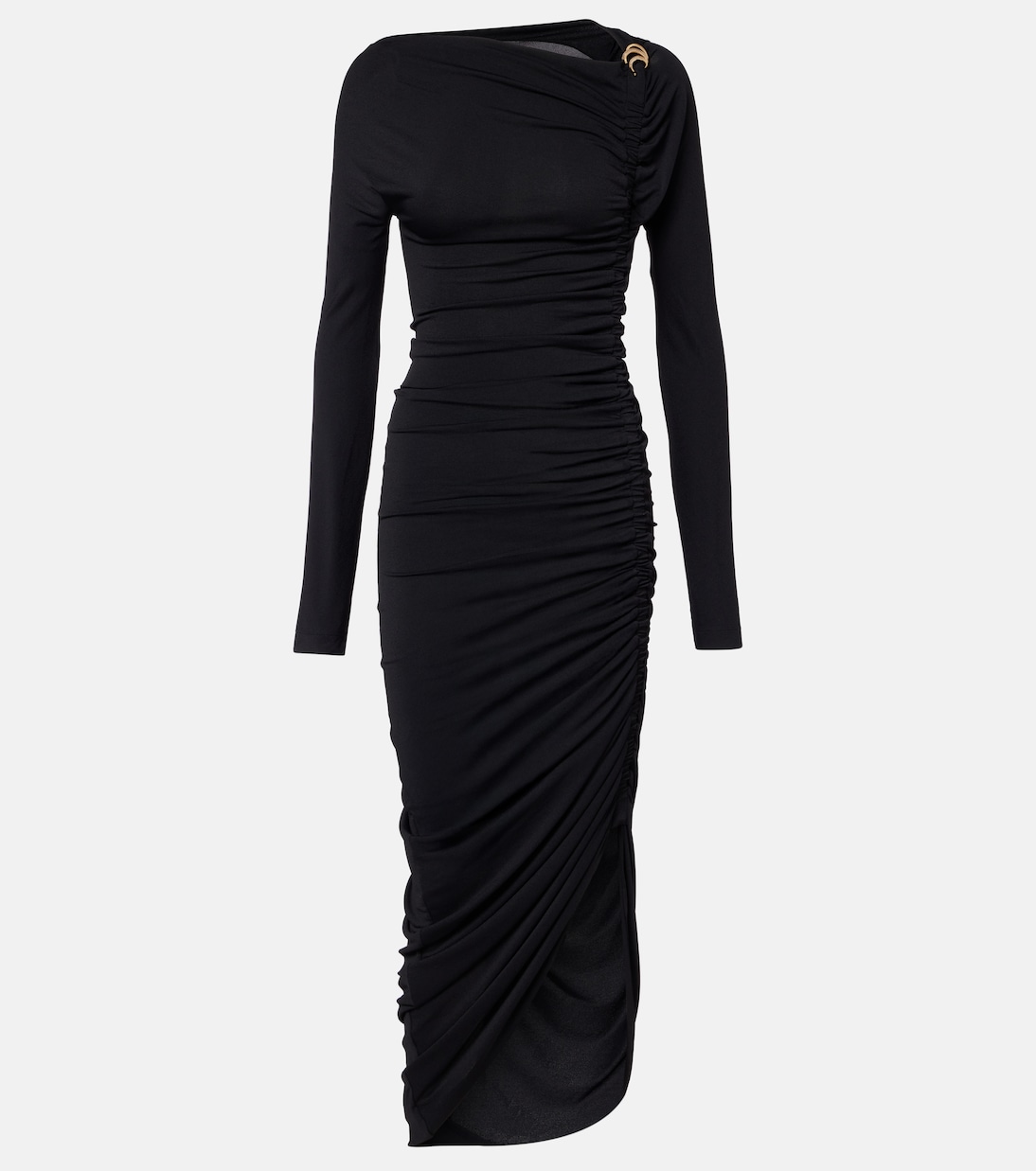 Ruched jersey midi dress | Ferragamo