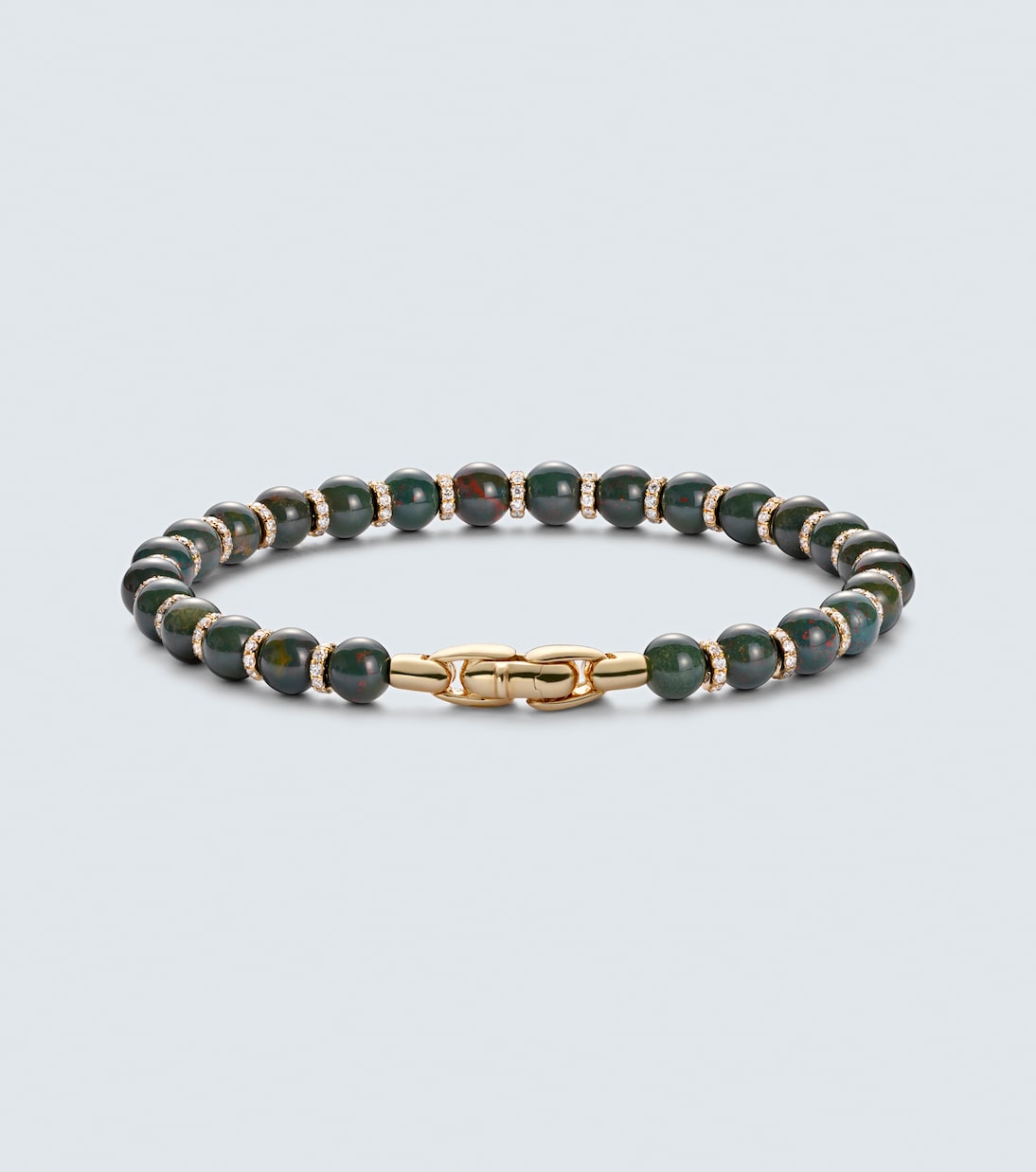 Armband Spiritual aus Hämatit mit 18kt Gelbgold und Diamanten | David Yurman