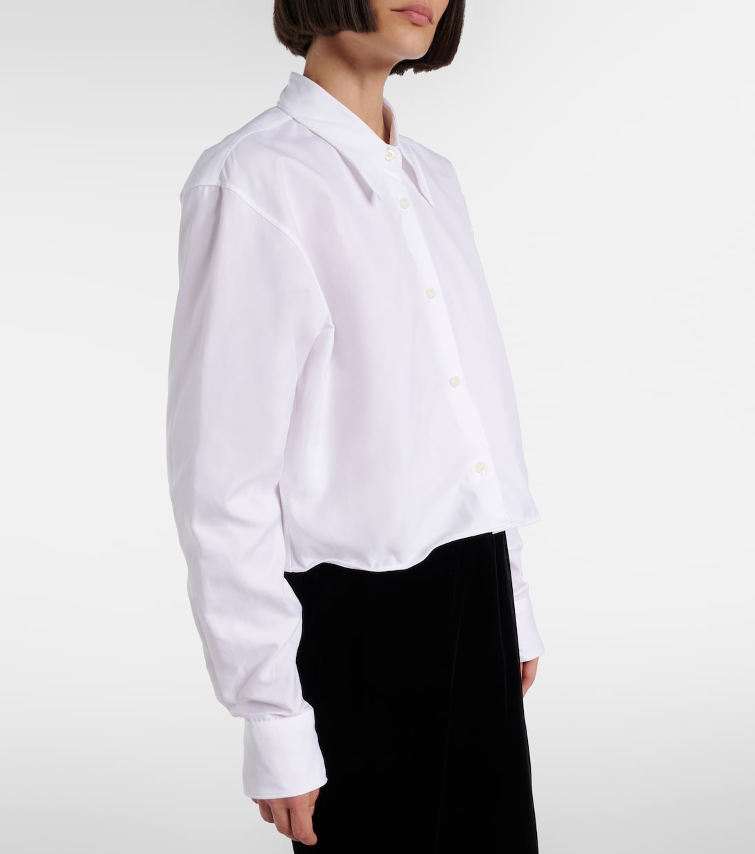 Cotton poplin shirt | Prada