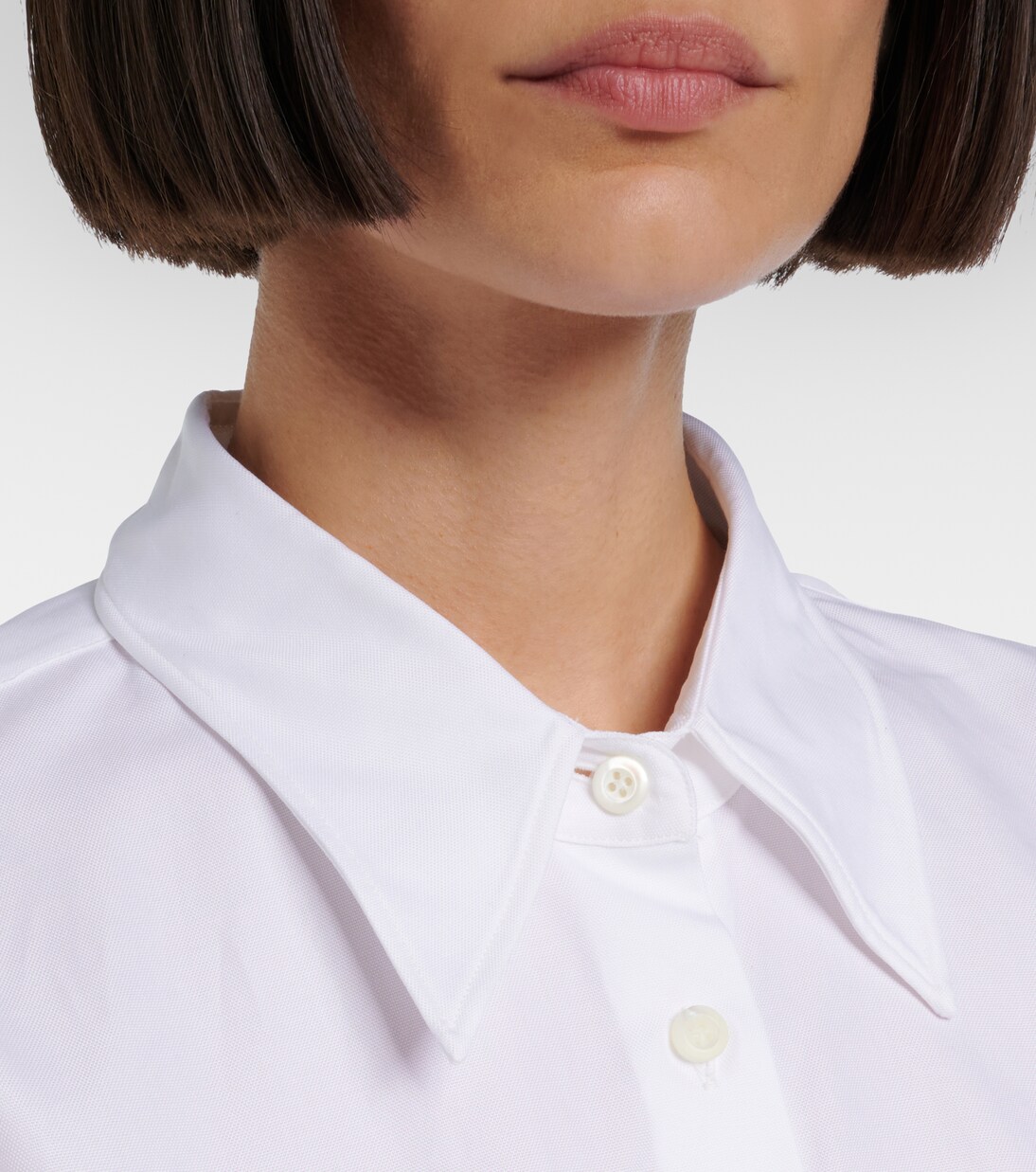Cotton poplin shirt | Prada