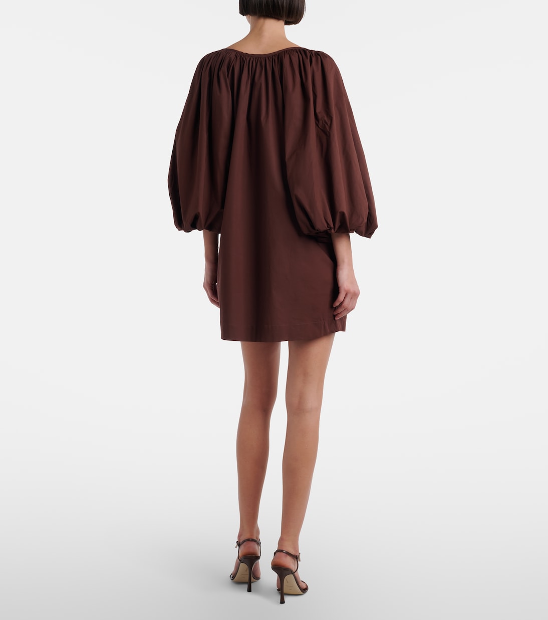 Cotton-blend minidress | Adriana Degreas