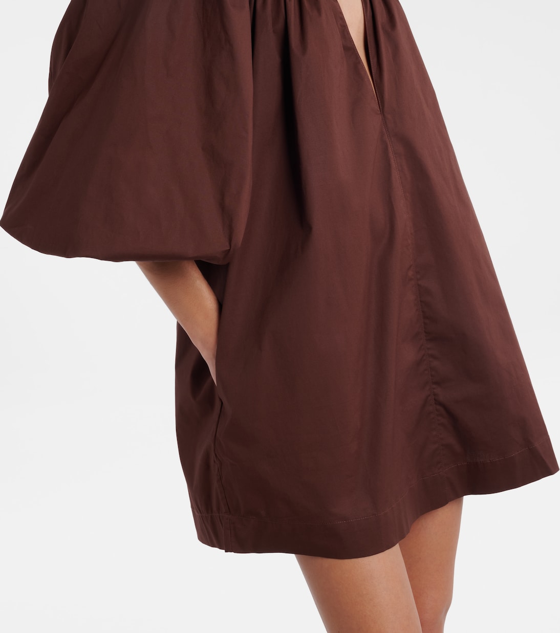 Cotton-blend minidress | Adriana Degreas