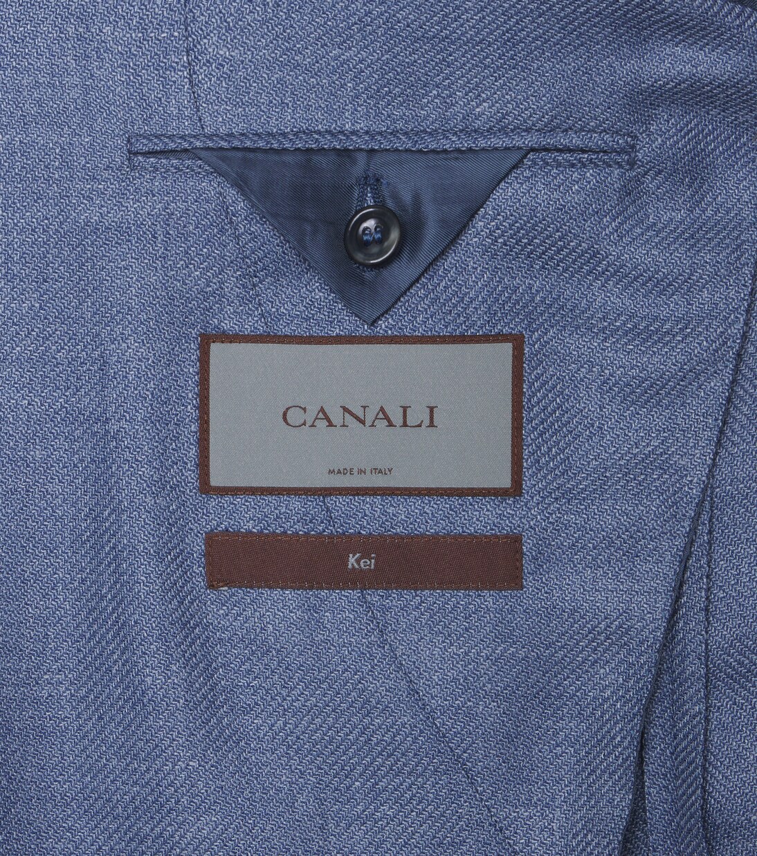 Wool, silk, and linen blazer | Canali