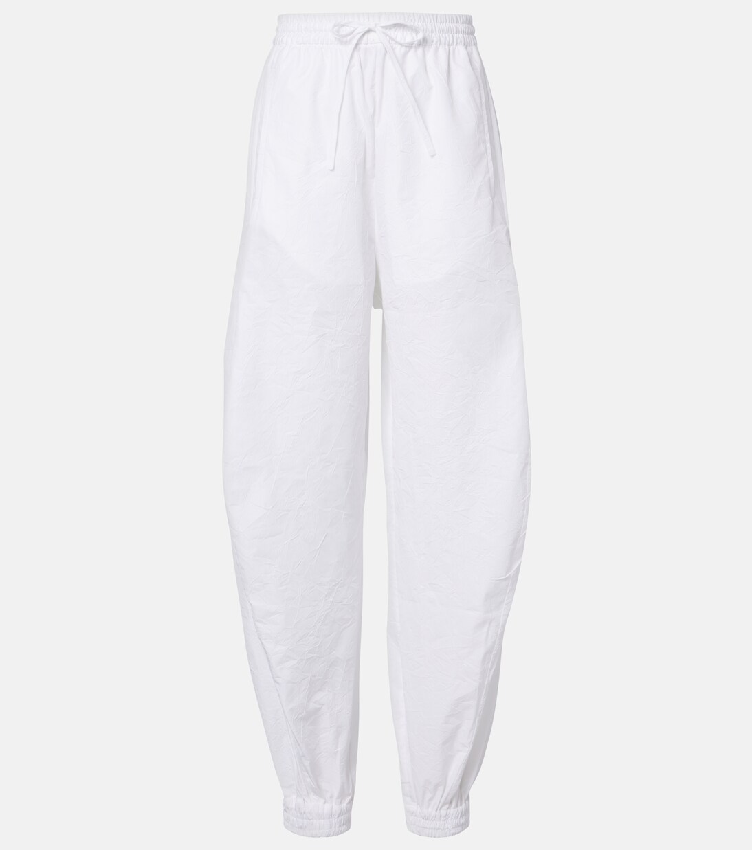 Cotton-blend barrel-leg pants | Róhe