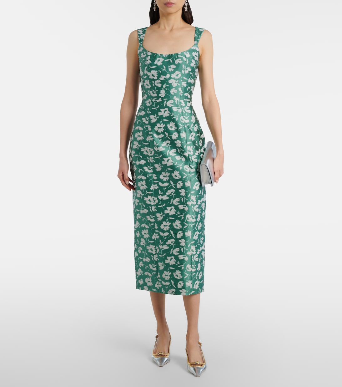 Numa brocade midi dress | Markarian