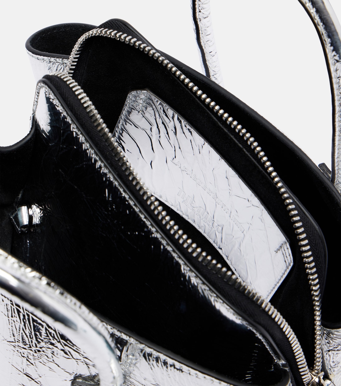 La Passeggiata Mini leather tote bag | The Attico