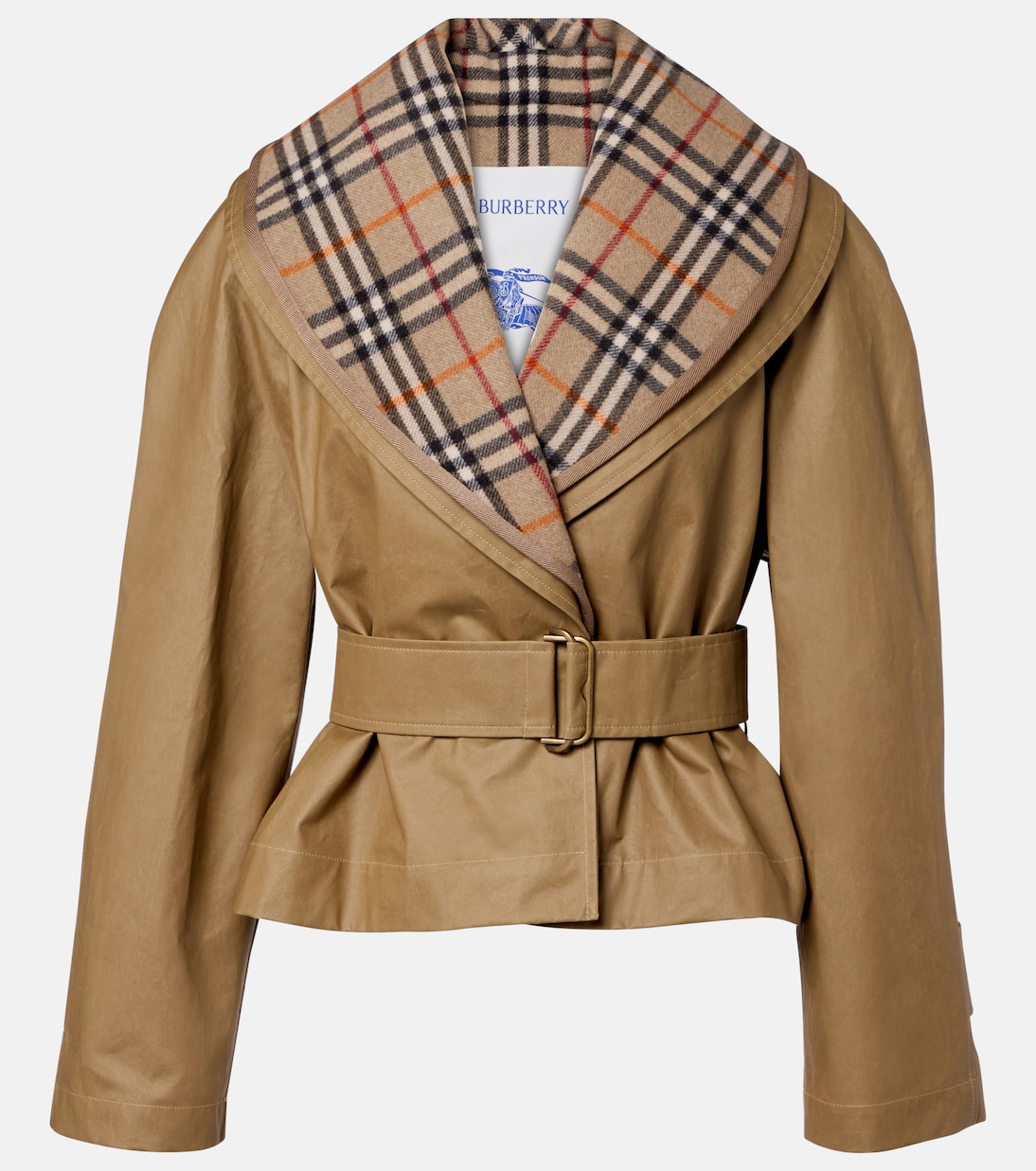 Burberry Check cotton jacket | Burberry