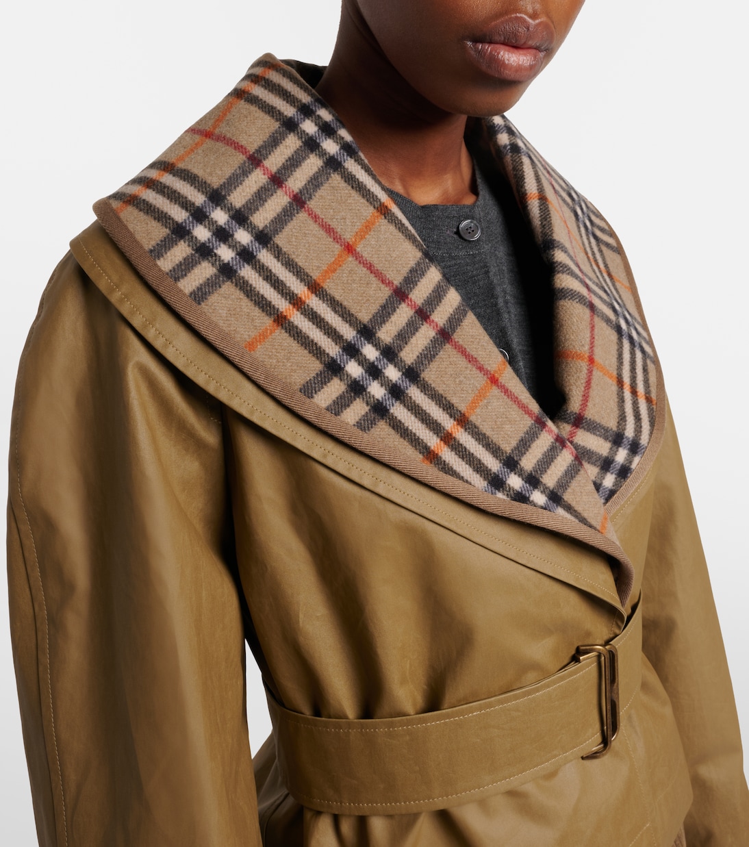 Burberry Check cotton jacket | Burberry