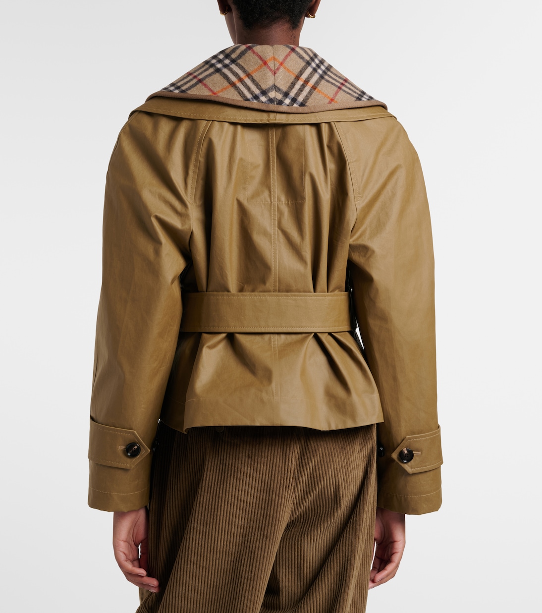 Burberry Check cotton jacket | Burberry