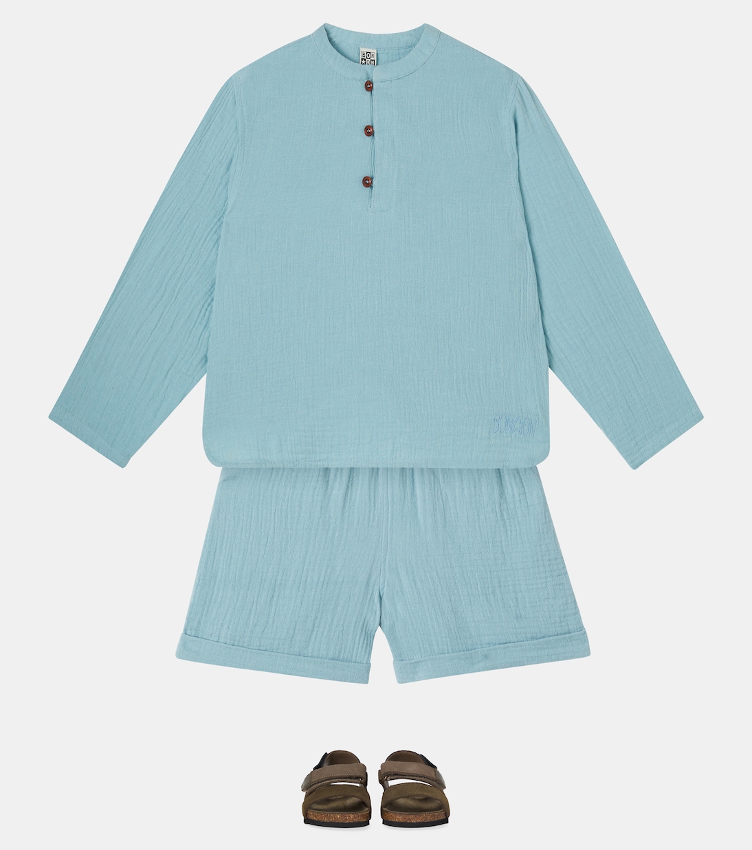 Noe cotton gauze shorts | Bonton