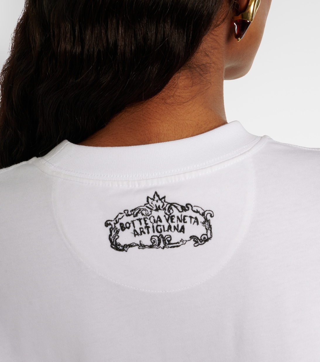 T-Shirt aus Baumwoll-Jersey | Bottega Veneta