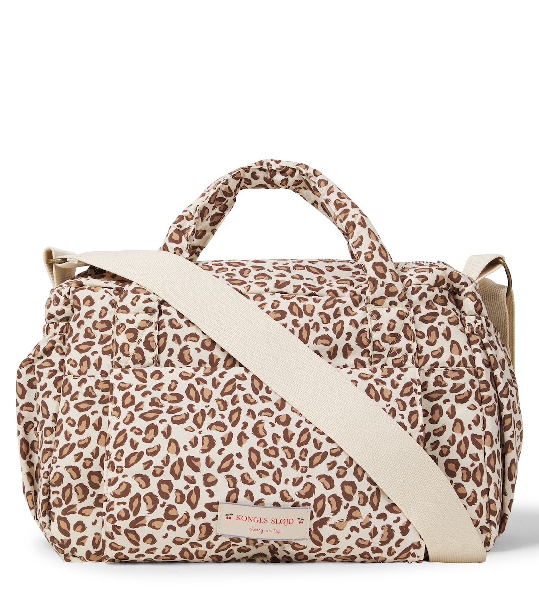 Juno leopard-print changing bag | Konges Sløjd