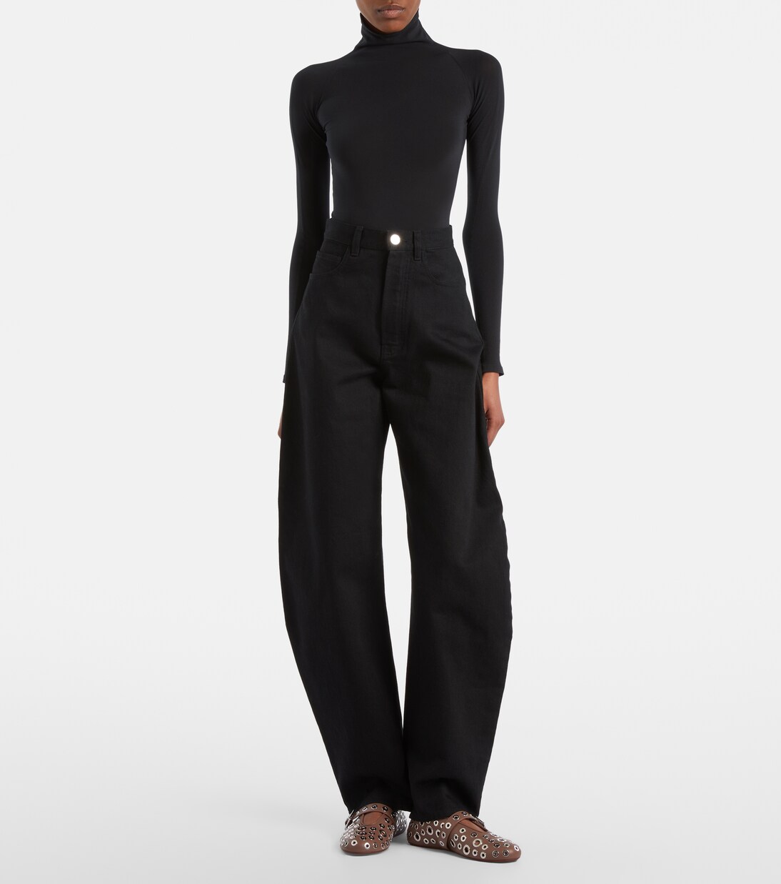 Bailarinas de piel adornadas | Alaïa