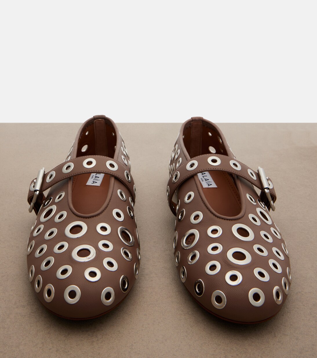 Bailarinas de piel adornadas | Alaïa