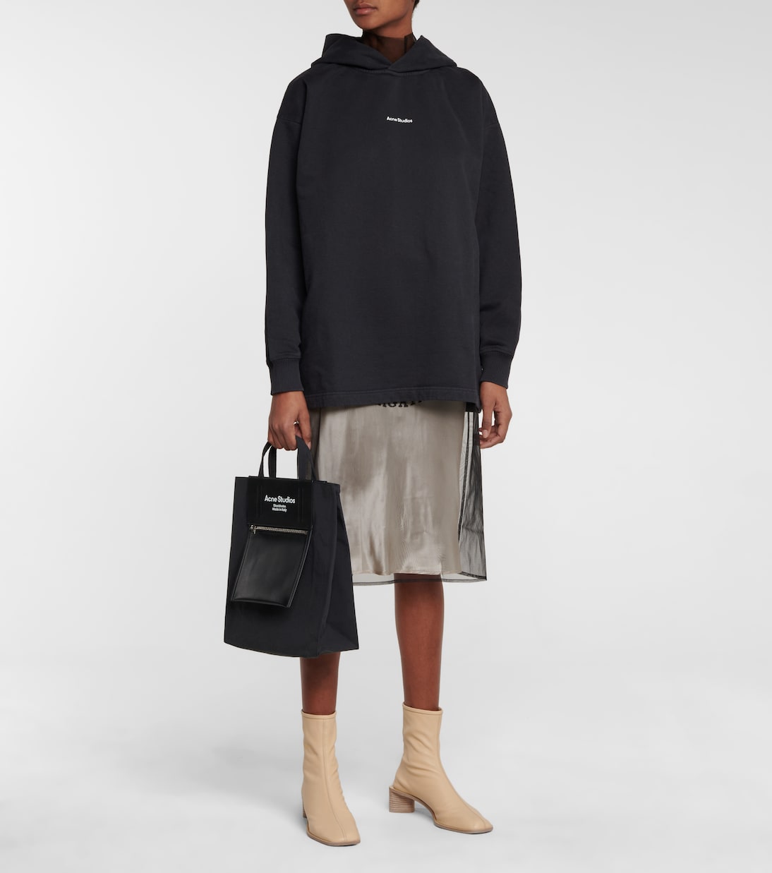 Sudadera de algodón con logo | Acne Studios