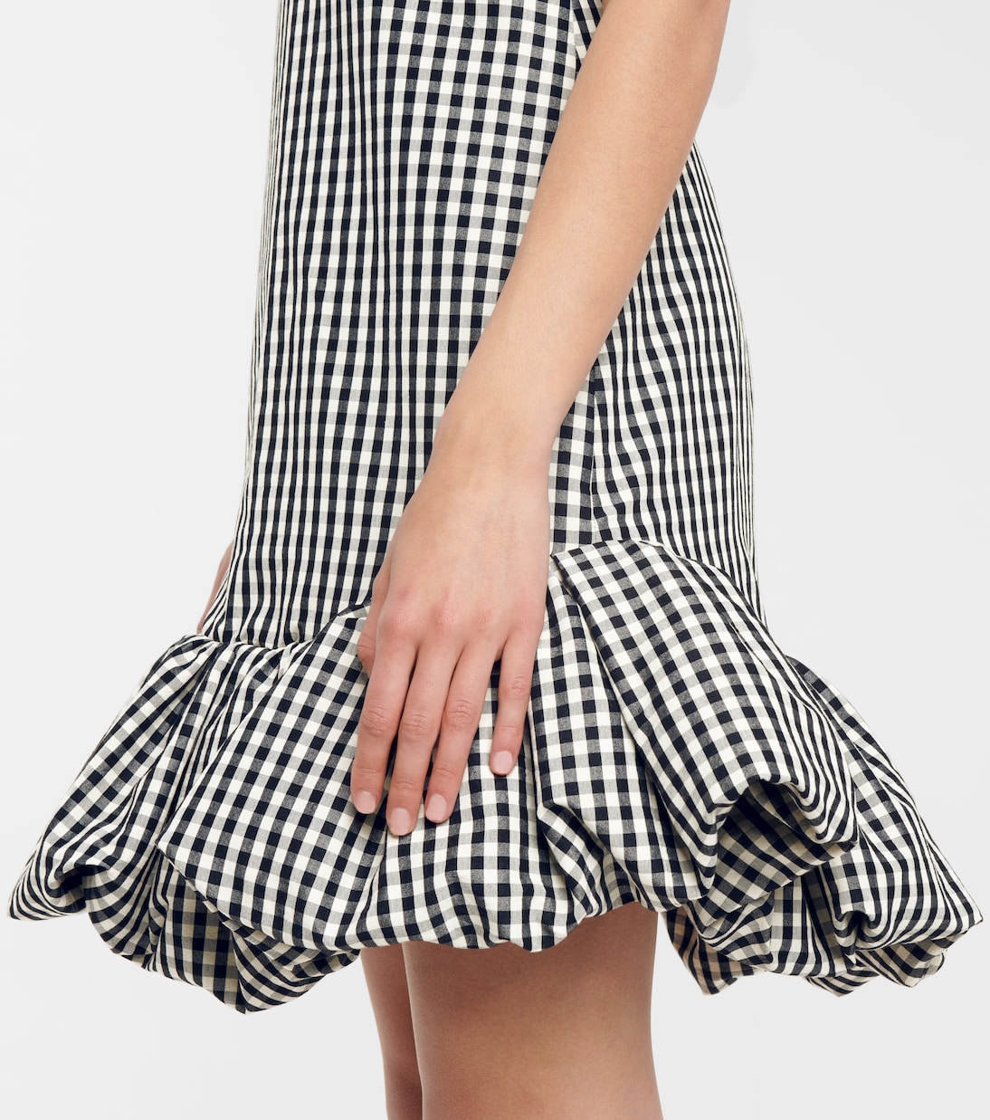 Sienna gingham minidress | Khaite