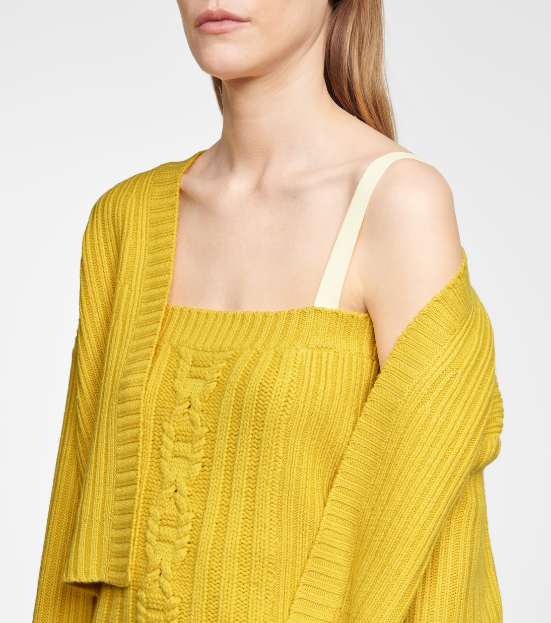 Delightful Match wool camisole and cardigan set | Dorothee Schumacher