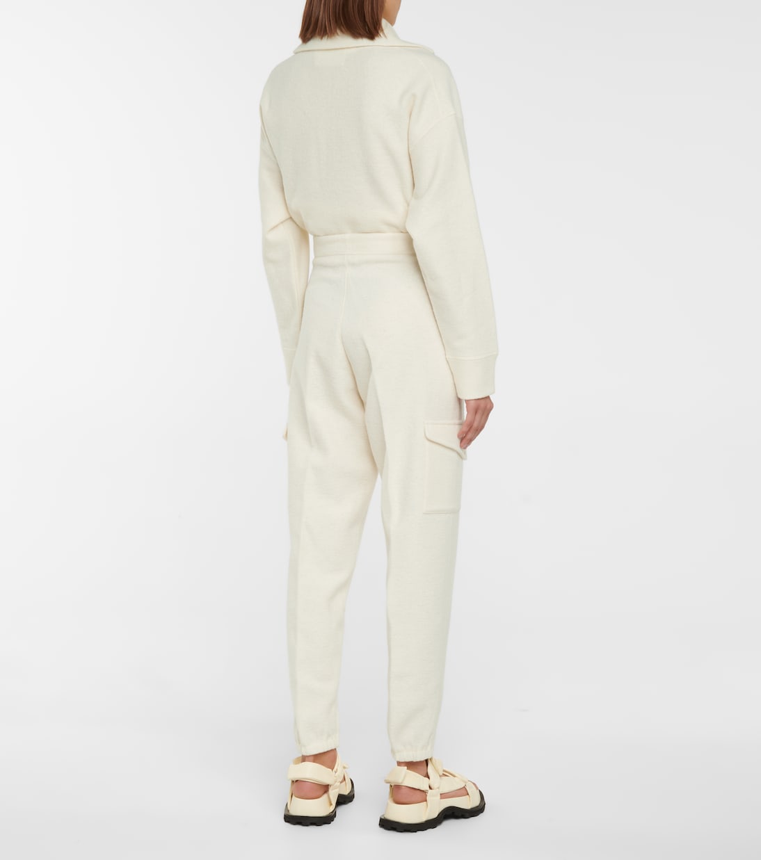 Wool-blend cargo pants | Jil Sander