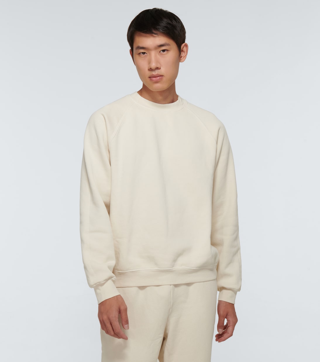 Sudadera de algodón con manga raglán | Les Tien