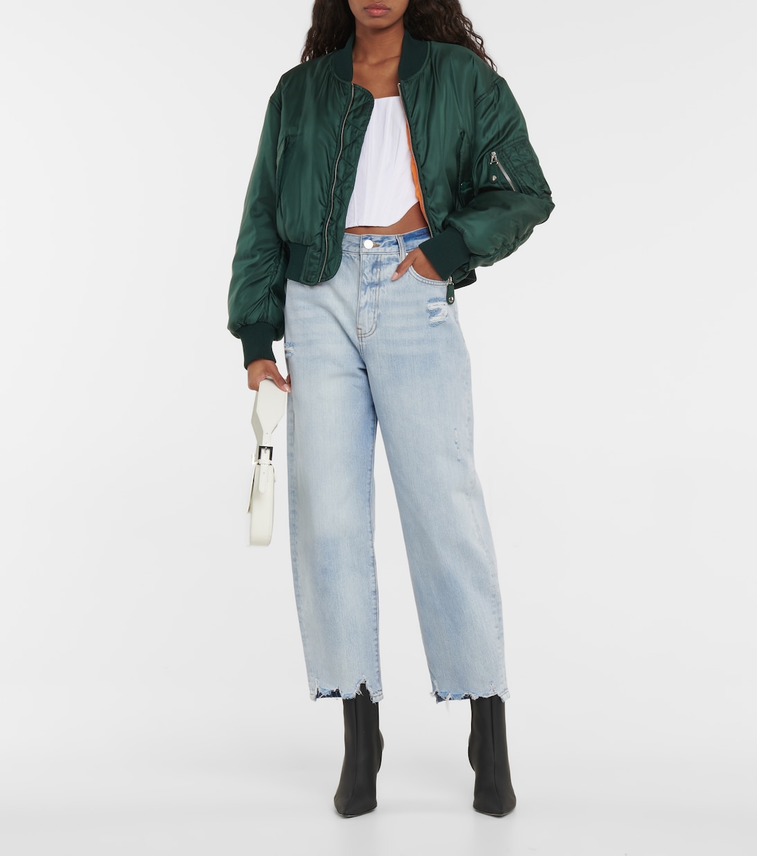 Jeans Ultra High Rise Barrel | Frame