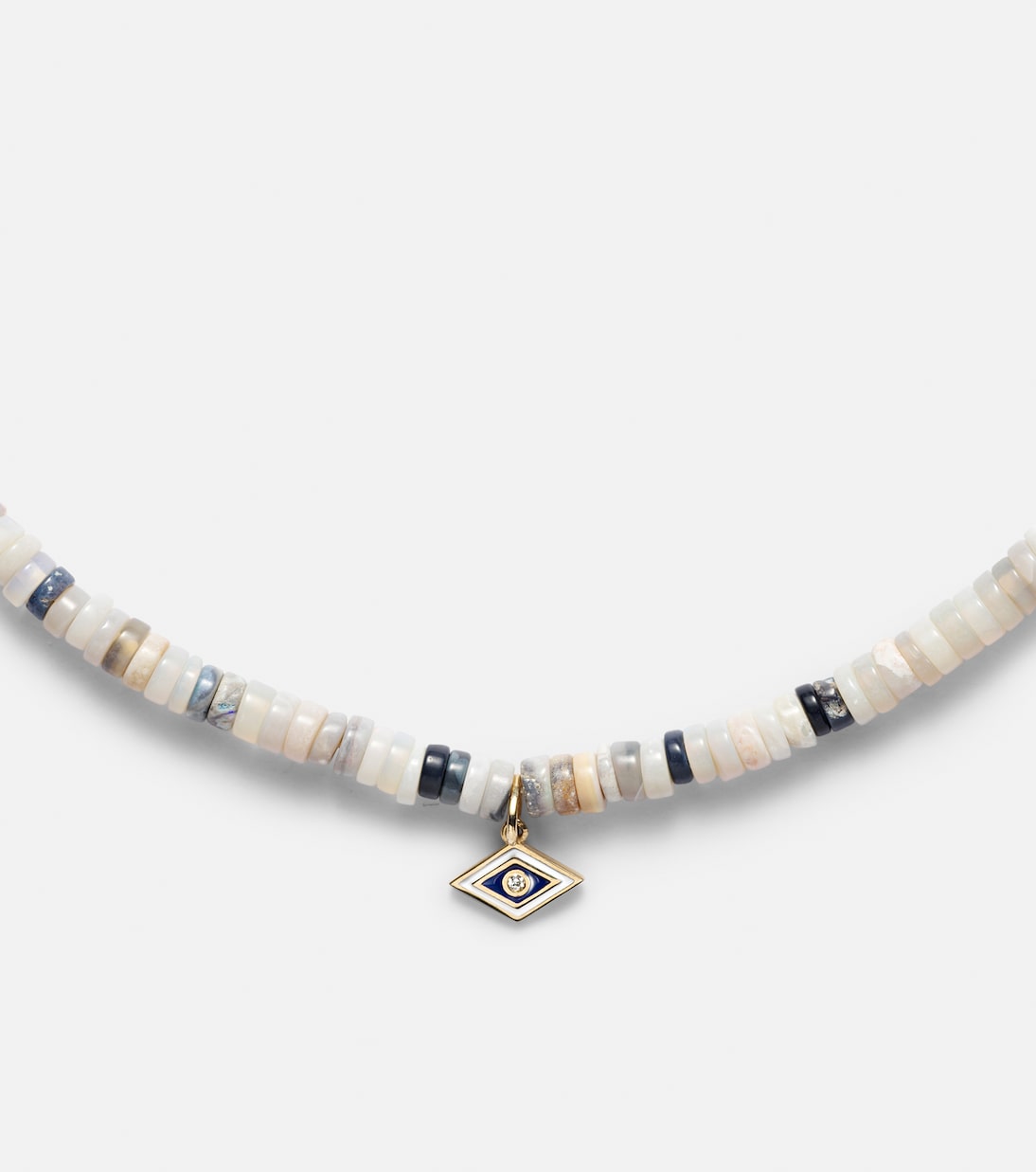 Collana perle dorate in oro giallo 14kt SYDNEY EVAN per stile giovane e chic