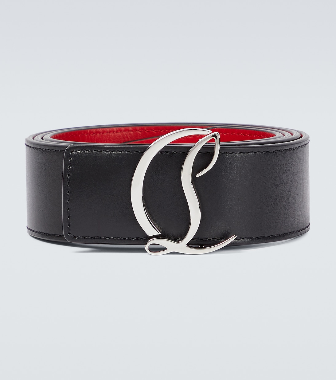 Cintura in pelle CL Logo | Christian Louboutin
