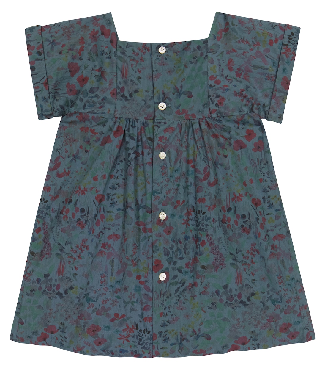 Bebé - vestido Pais de algodón floral | Bonpoint