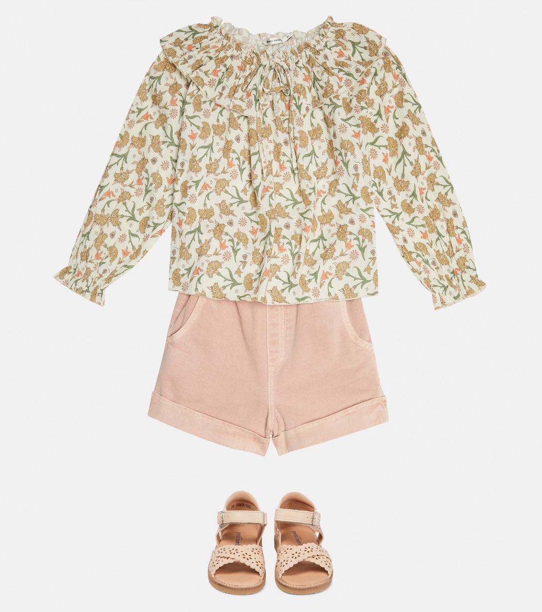 Blouse Indiana Olivia en coton à fleurs | The New Society