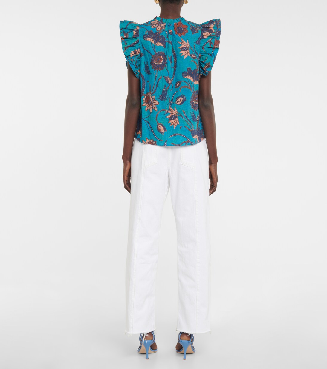 Elena花卉棉质上衣 | Ulla Johnson