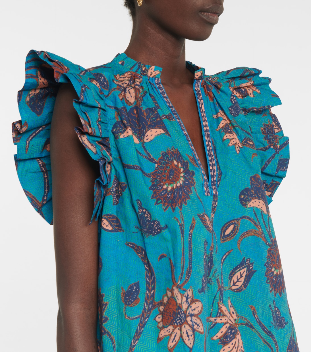 Elena花卉棉质上衣 | Ulla Johnson