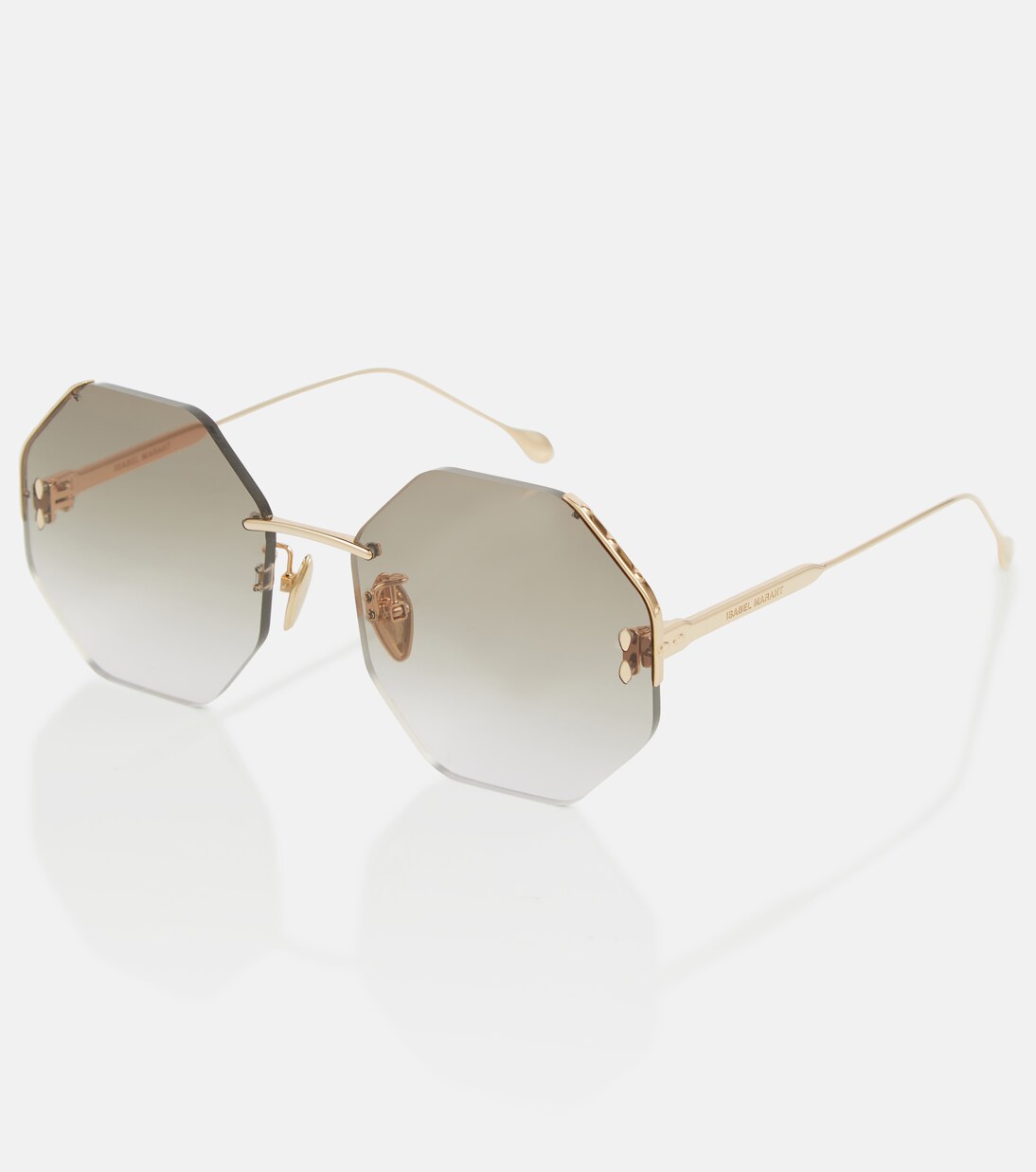 Occhiali da sole ottagonali in metallo | Isabel Marant