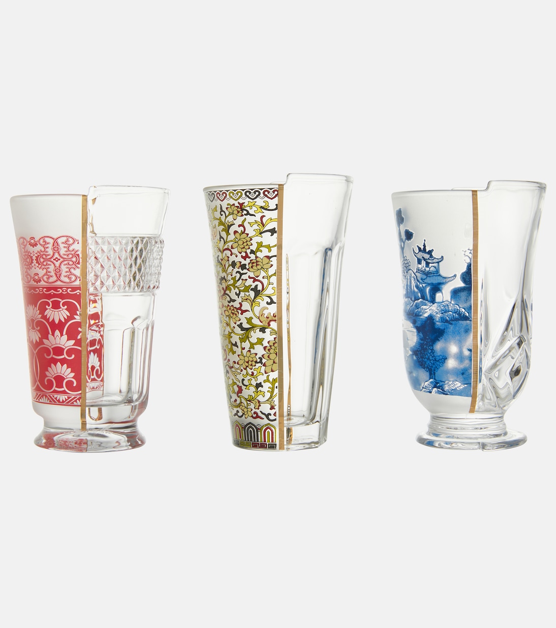 Hybrid Clarice set of 3 glasses | Seletti