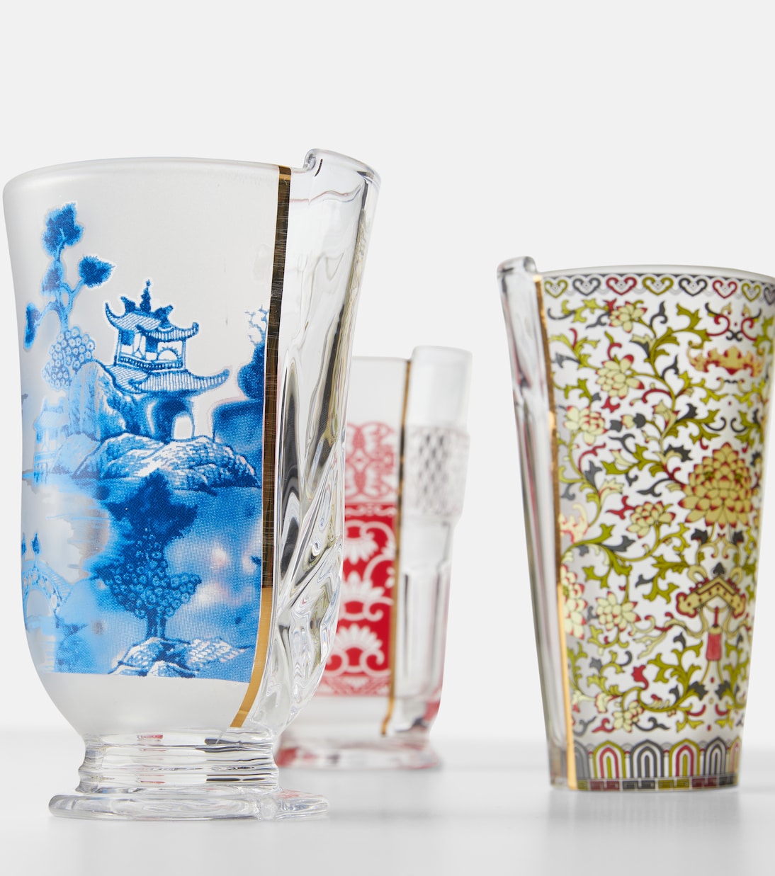 Hybrid Clarice set of 3 glasses | Seletti