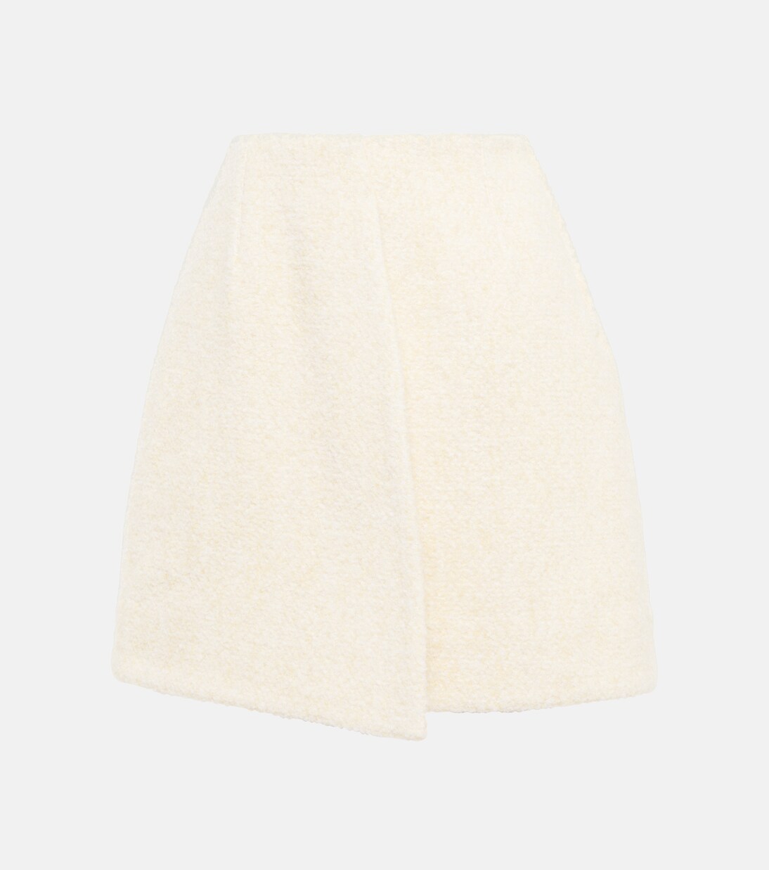 Minifalda de punto bouclé mezcla de lana | Jil Sander