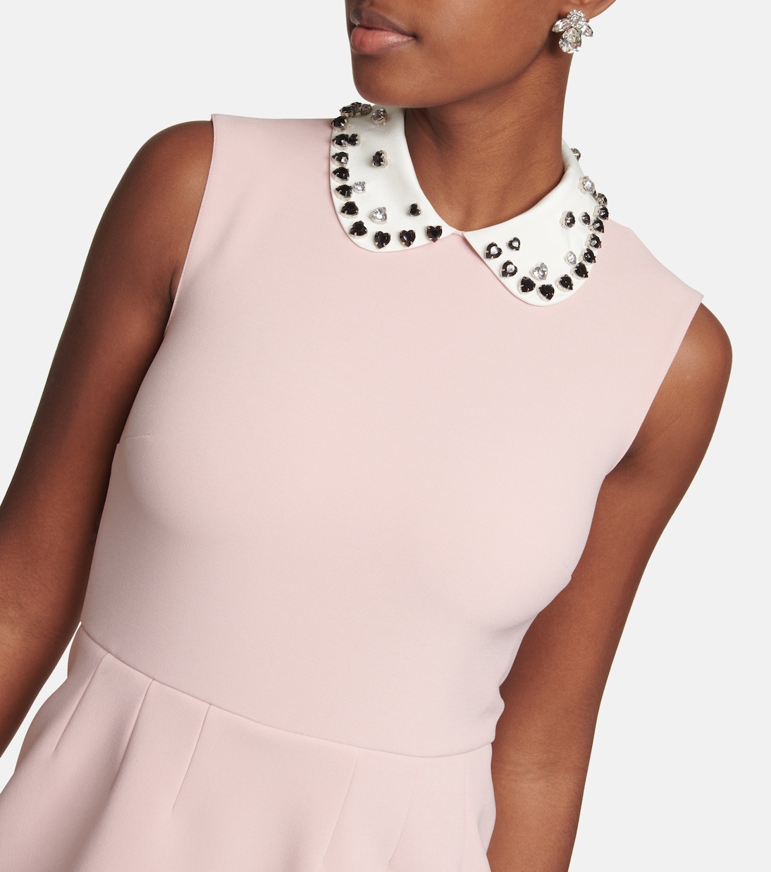 Embellished cady minidress | REDValentino