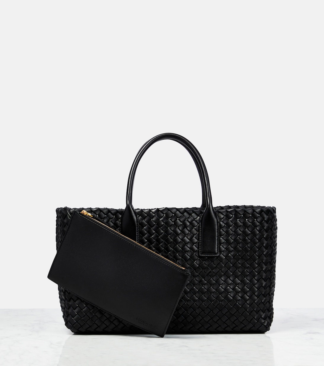 Sac Cabat Small en cuir | Bottega Veneta
