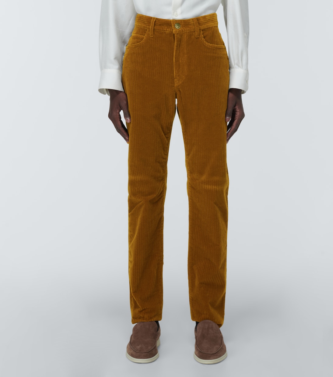 Pantaloni slim Doccio in velluto a coste | Loro Piana