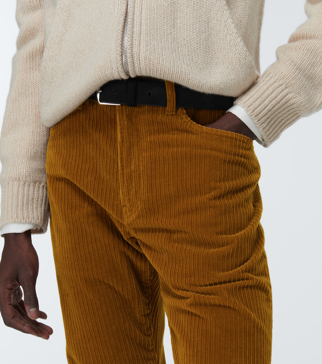 Pantaloni slim Doccio in velluto a coste | Loro Piana