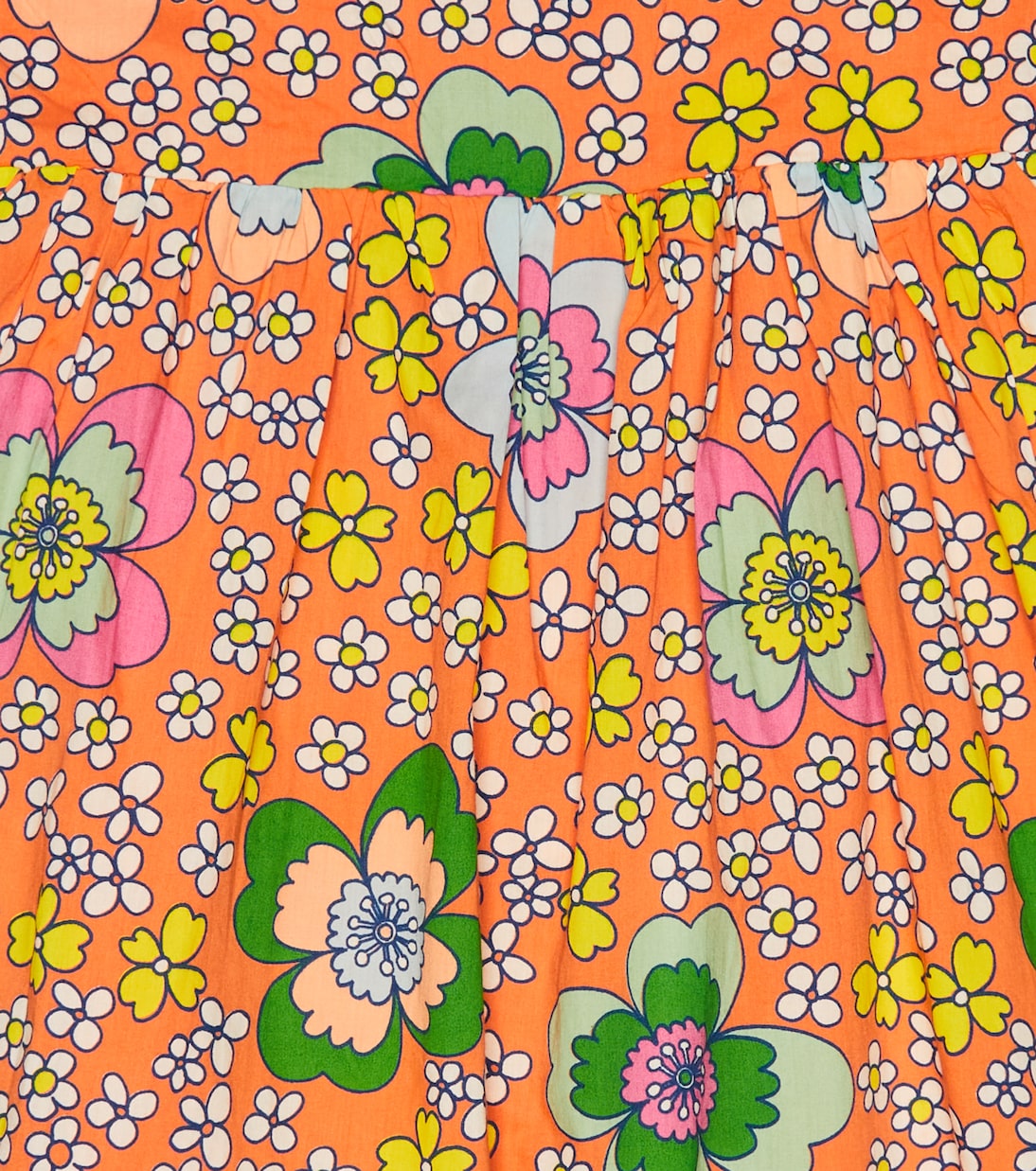 Bedrucktes Kleid aus Baumwolle | Stella McCartney Kids
