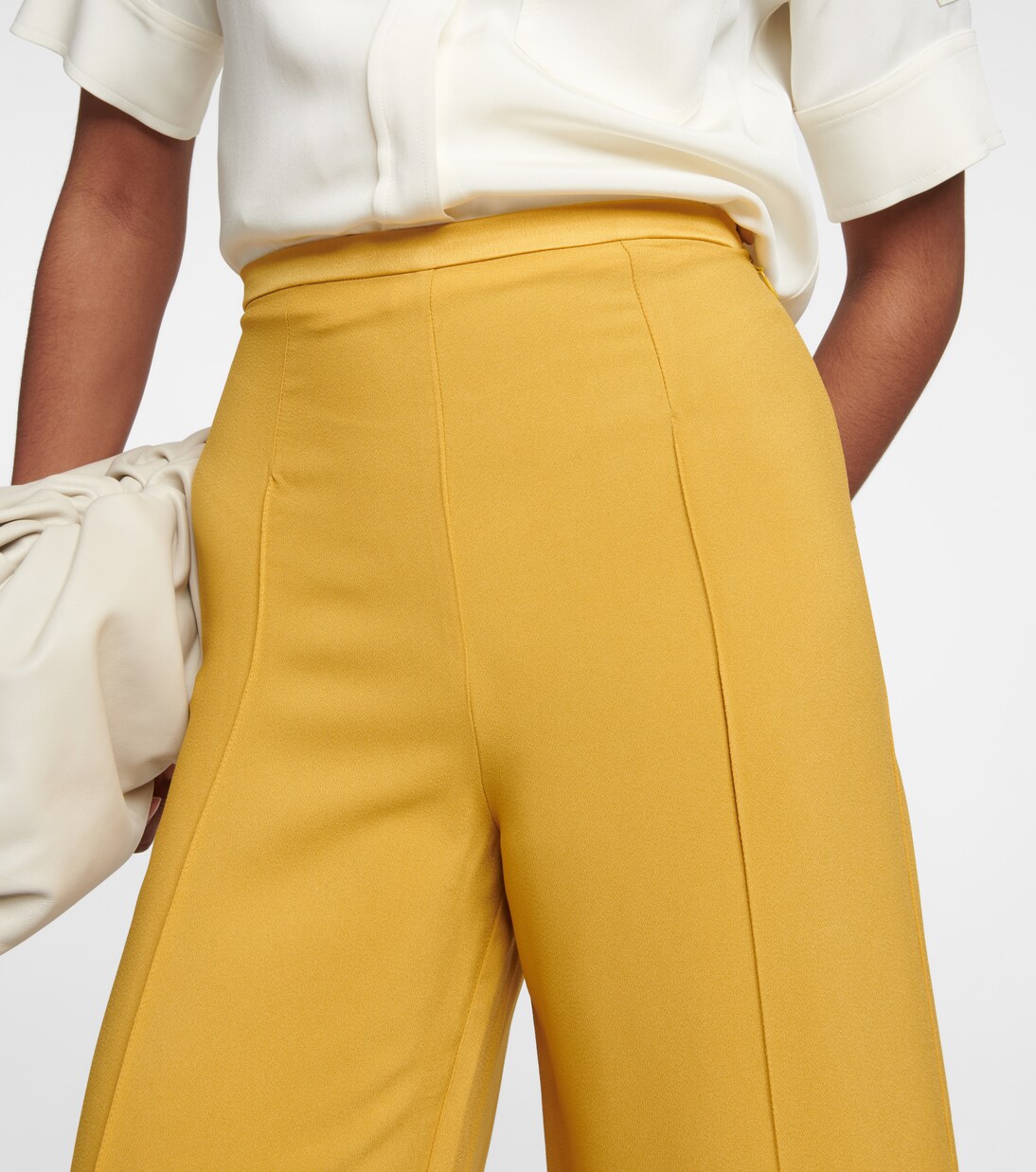 Pantalon ample en satin | Taller Marmo