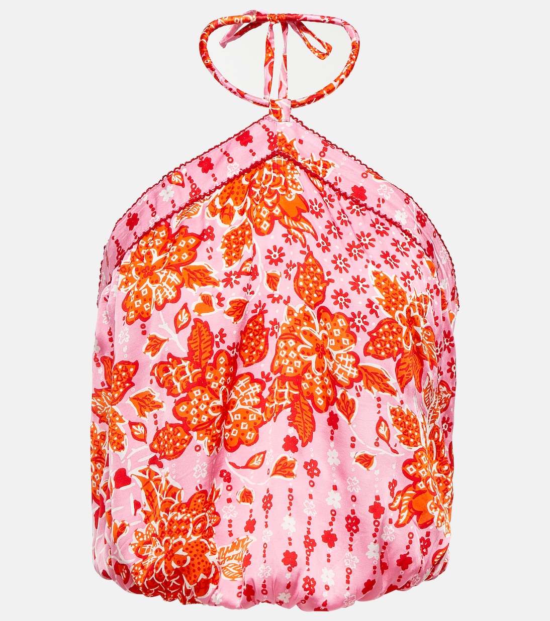 Isabelle floral halterneck top | Poupette St Barth