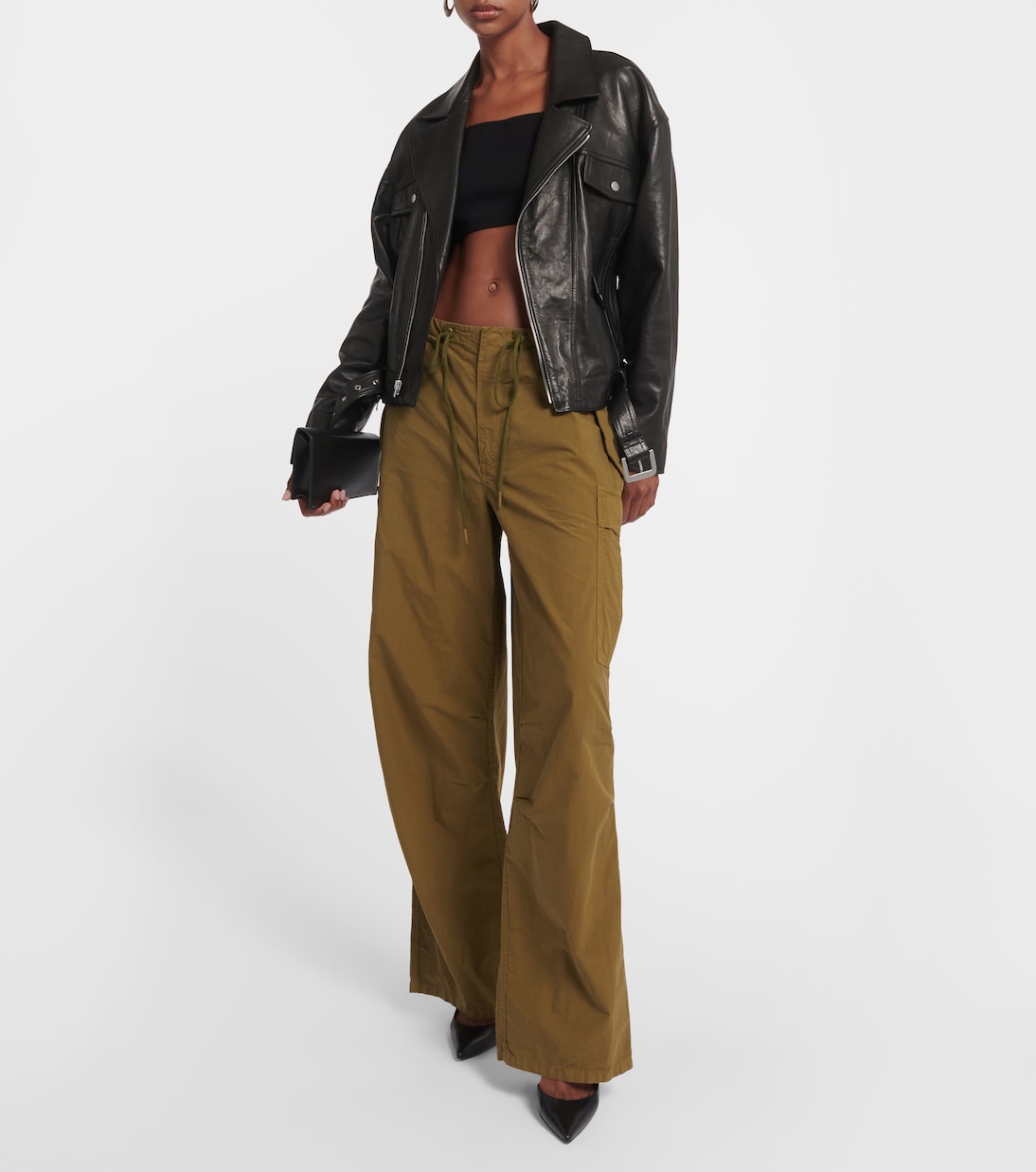 Lison cotton poplin cargo pants | Nili Lotan
