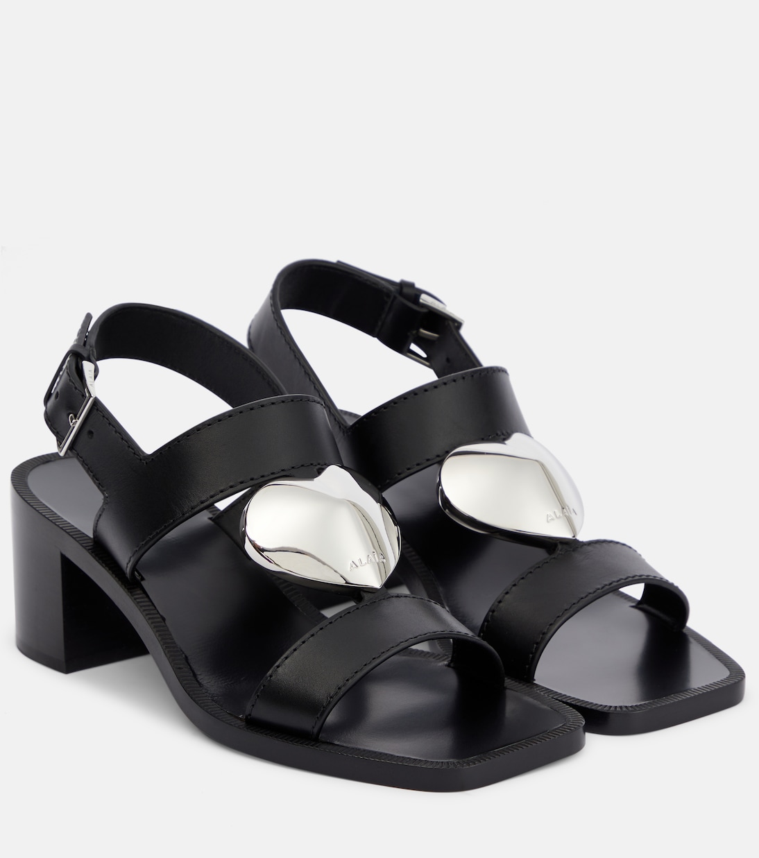 Sandalen Le Cœur aus Leder | Alaïa