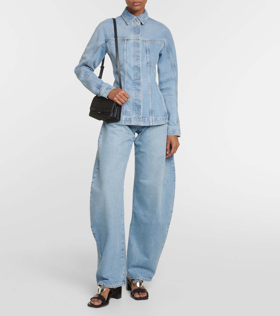 Sandalen Le Cœur aus Leder | Alaïa