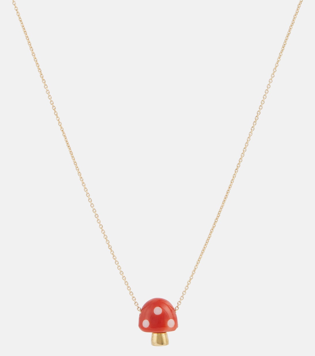 Collier L’Amanita en or 9 ct et corail | Aliita